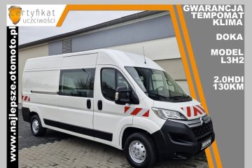 Gwarancja L3H2, 2018 IX, 7 miejsc, Brygadówka, DOKA ,, tempomat, klima