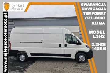 Gwarancja, L3H2, klima, nawigacja, czujniki, kamera cofania