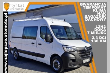 Gwarancja, L2H2, BRYGADÓWKA, DOKA, 7 miejsc, klima, hak, tempomat