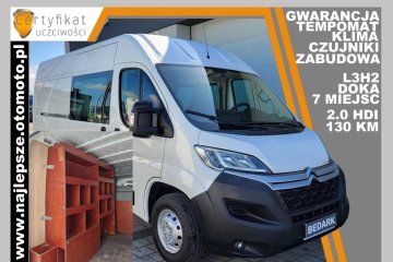 L3H2, 7 miejsc, Brygadówka, DOKA, Gwarancja, tempomat, klima