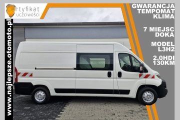Gwarancja L3H2, 2018 IX, 7 miejsc, Brygadówka, DOKA ,, tempomat, klima