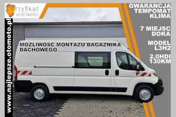 Gwarancja L3H2, 2018 IX, 7 miejsc, Brygadówka, DOKA ,, tempomat, klima