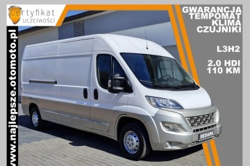 Gwarancja, L3H2, tempomat, klima, czujniki