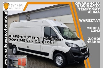 Gwarancja, L3H2, Warsztat, Nawigacja klima, tempomat