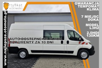 Gwarancja L3H2, 2018 IX, 7 miejsc, Brygadówka, DOKA ,, tempomat, klima