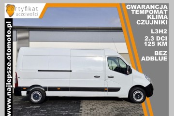 Gwarancja, L3H2, BEZ ADBLUE, tempomat, klima, czujniki