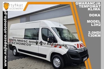 Gwarancja L3H2, 2018 IX, 7 miejsc, Brygadówka, DOKA ,, tempomat, klima