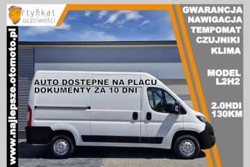 L2H2, Gwarancja, nawigacja klima, czujniki, kamera cofania