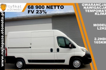 *68 900 netto* L2H2, 2018 IX, Gwarancja, nawigacja klima, tempomat