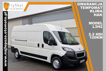 Gwarancja, L3H2, Klima, Tempomat, Czujniki, Hak