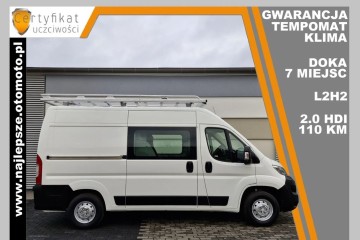 Gwarancja, L2H2, Brygadówka, 7miejsc, DOKA, czujniki, klima