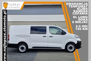 Gwarancja, XL LONG, BRYGADÓWKA, DOKA, 6 miejsc, kamera cofania, klima