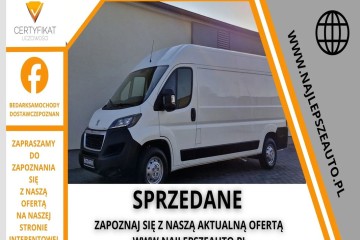 Gwarancja, L3H2, klima, tempomat, czujniki