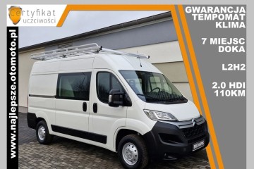 Gwarancja, L2H2, Brygadówka, 7miejsc, DOKA, czujniki, klima