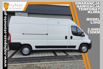 Gwarancja, L3H2, nawigacja, klima, tempomat, czujniki