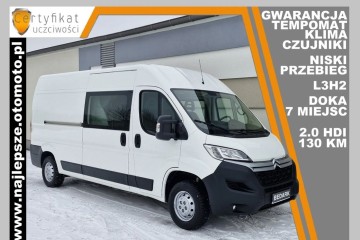 Gwarancja, NISKI PRZEBIEG, L3H2, DOKA, BRYGADÓWKA, tempomat, klima