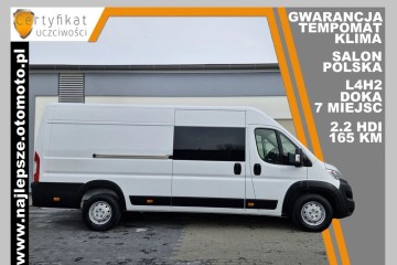 Gwarancja, L4H2, DOKA, 7 miejsc, BRYGADÓWKA, tempomat, klima