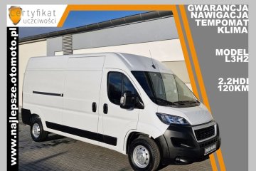 Gwarancja, L3H2, 2021 IX, nawigacja, klima, tempomat, czujniki