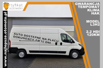 Gwarancja, L3H2, Klima, Tempomat, Czujniki, Hak