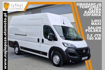 Gwarancja, L4H3 MAXI, SALON POLSKA, tempomat, kamera cofania, klima