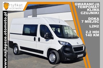 Gwarancja, L2H2, DOKA, 7 miejsc, BRYGADÓWKA, tempomat, klima