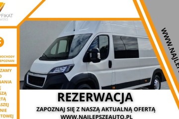 L4H3 BRYGADÓWKA, 7 miejsc, DOKA, gwarancja, klima