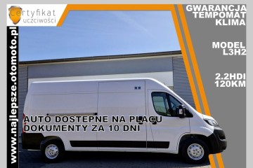 Gwarancja, L3H2, klima, tempomat, czujniki